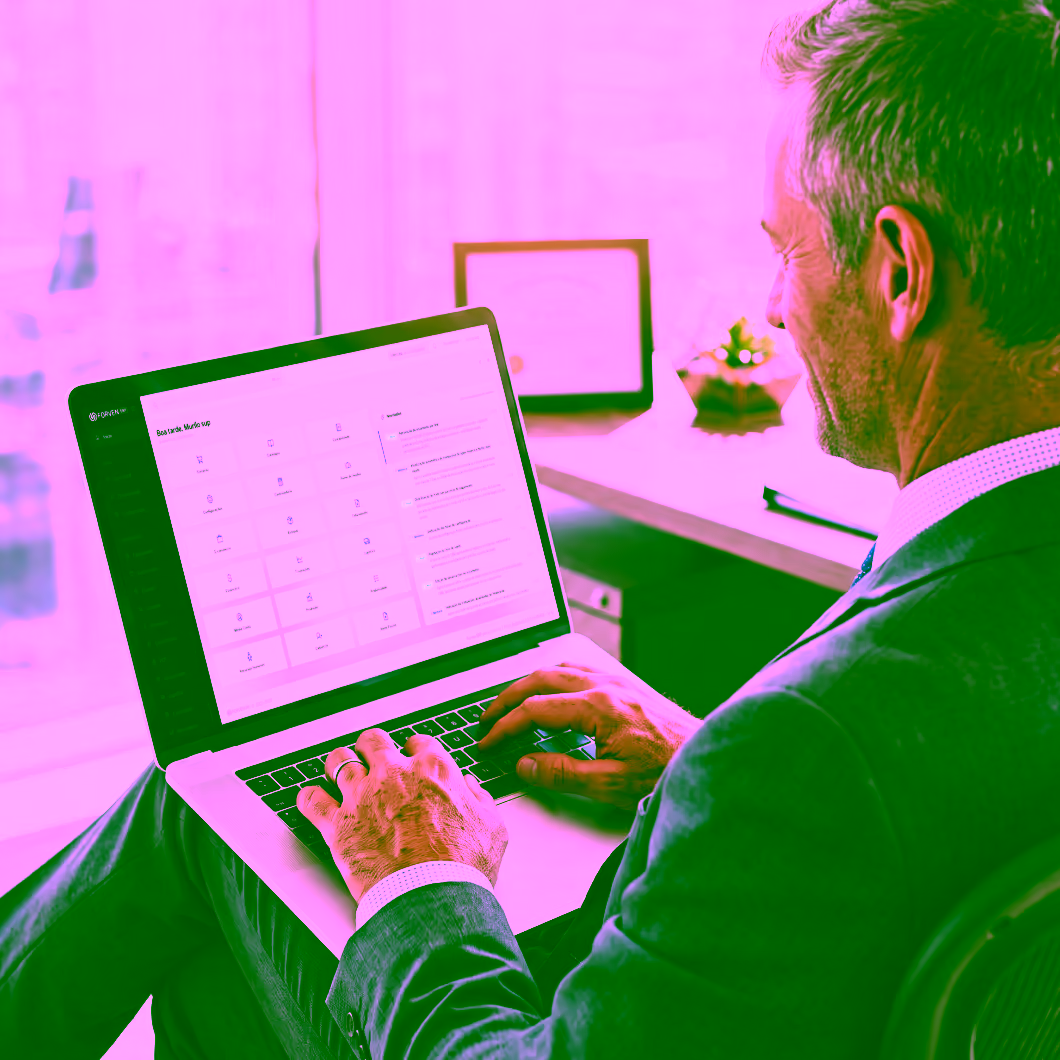 Uma única plataforma para todas as áreas da empresa